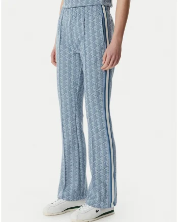 Pantaloni sport dama,  albastru, poliester-bumbac