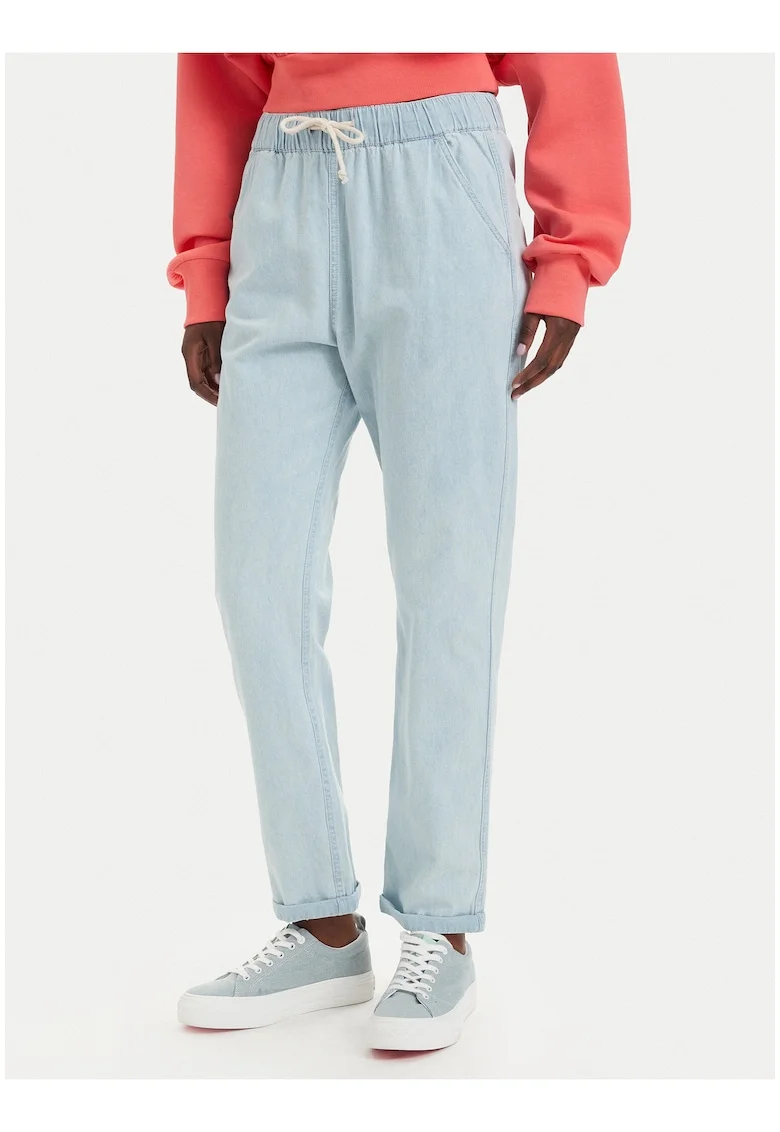 Pantaloni sport dama,  Albastru, bumbac