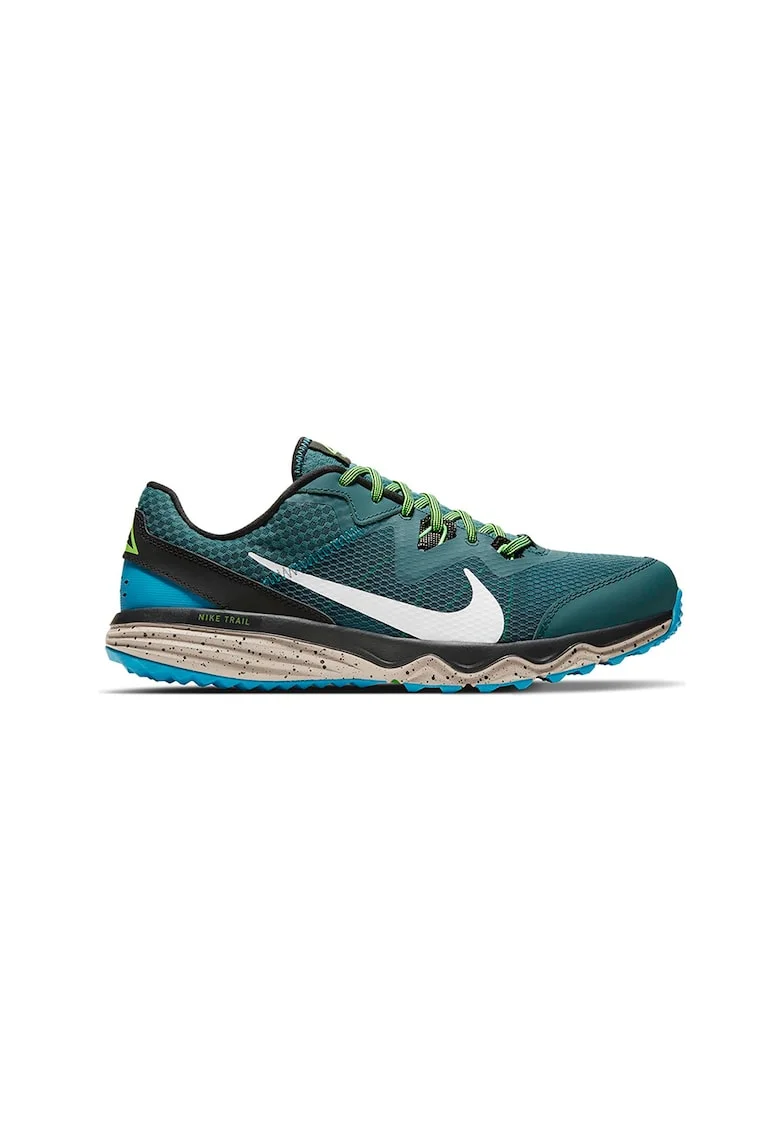 Pantofi cu insertii de piele, pentru alergare Juniper Trail