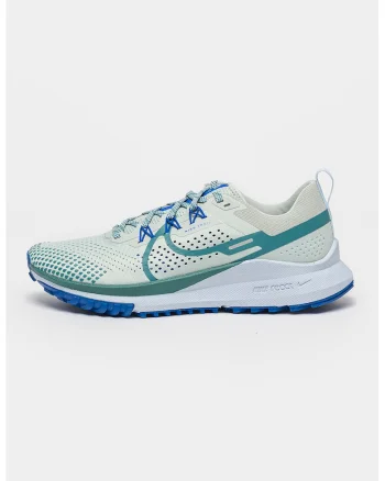 Pantofi din material textil pentru alergare pe teren accidentat React Pegasus 4, Gri/Verde pal