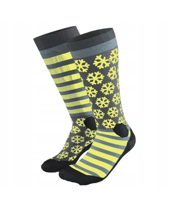 Sosete sport  FT Graphic, multicolore, amortizare medie, Galben
