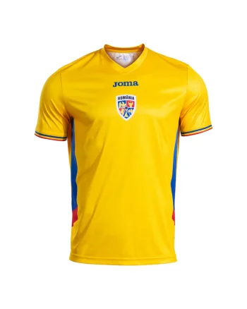Tricou oficial replica FRF Nationala Romaniei, Galben