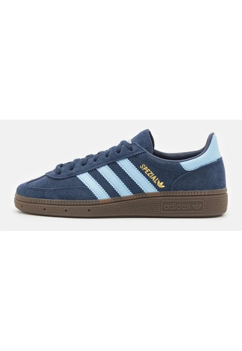 Pantofi sport dama,  Handball Spezial "Collegiate Navy Clear Sky Gum" IH8011, Bleumarin