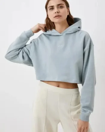 Hanorac crop de yoga,