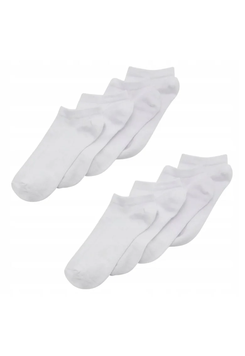 Sosete Scurte,  Po2095712C 001, Marimea 35-38, Material: 74% Bumbac Organic, 25% Poliamida, 1% Elastan, Usor De Intretinut, Se Pot Spala La Masina La 40°C, Scurte, Ideale Pentru Adidasi Si Mocasini, Tricot Moale Si Durabil, Alb