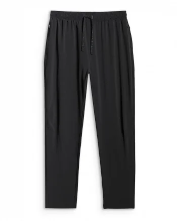 Pantaloni sport barbati,  cu uscare rapida, impermeabili, negru