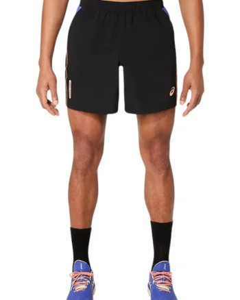 Sort tenis barbati  Padel Court 7IN FW 2025, Negru/Albastru