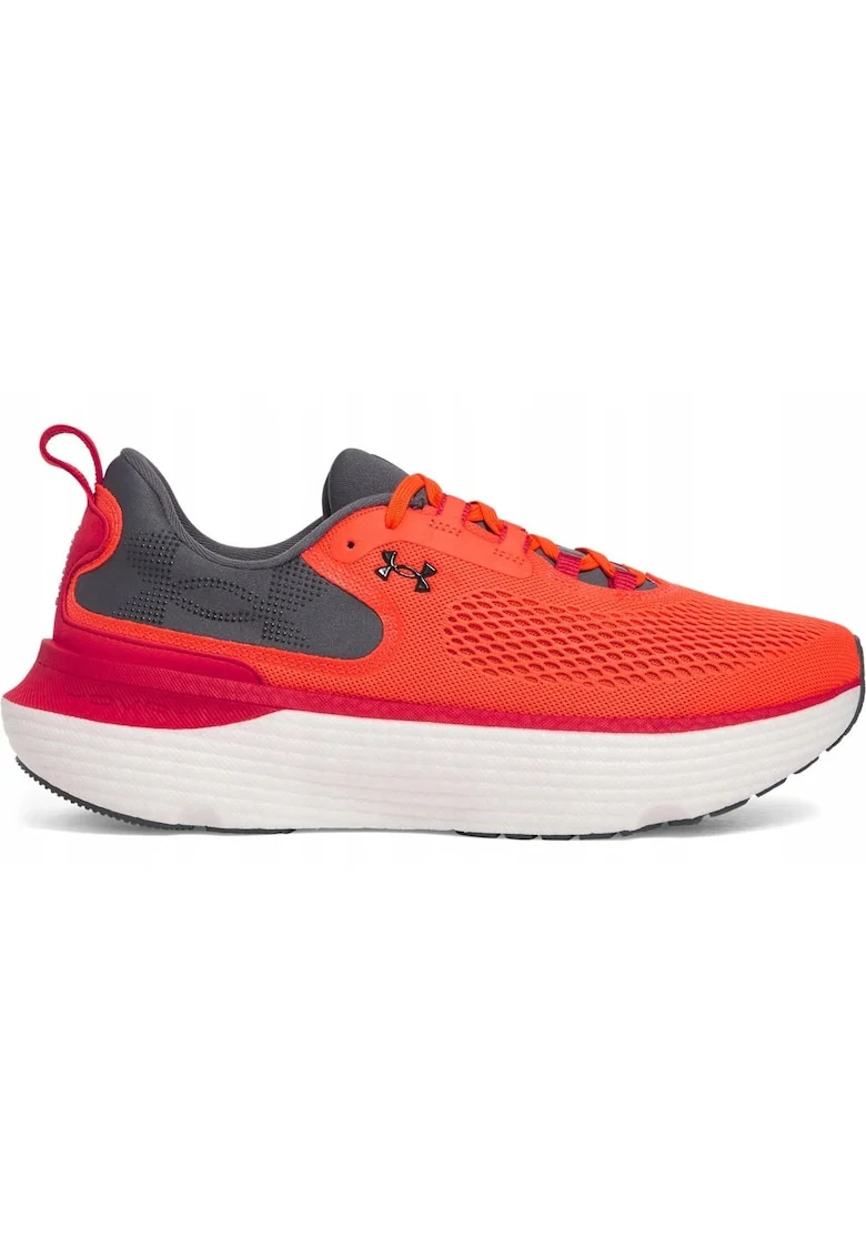 Pantofi de alergare barbati  UA Infinite Elite 2, rosii, amortizare UA HOVR+, talpa din cauciuc,