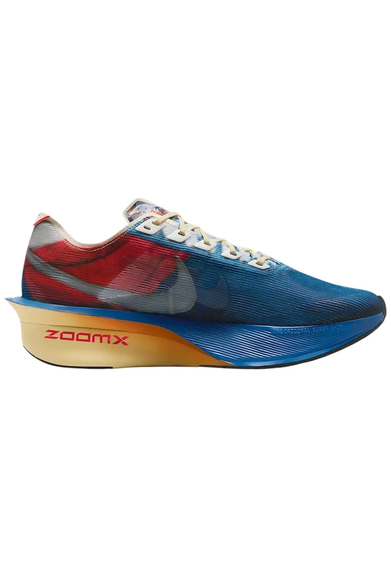 Pantofi alergare barbati  Vaporfly Next% 4, Rosu/Albastru