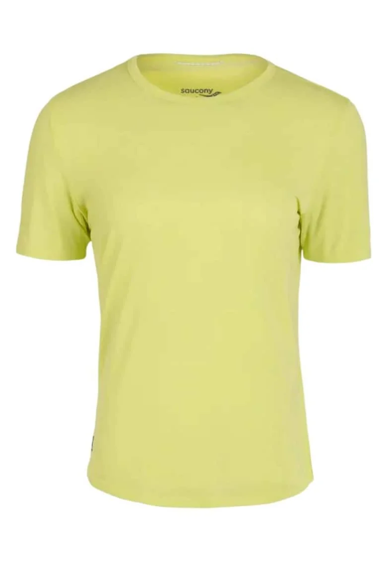 Tricou alergare dama  Stopwatch, Galben
