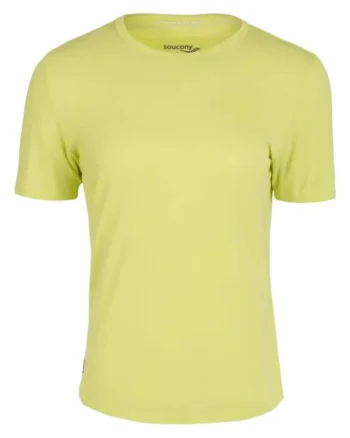 Tricou alergare dama  Stopwatch, Galben