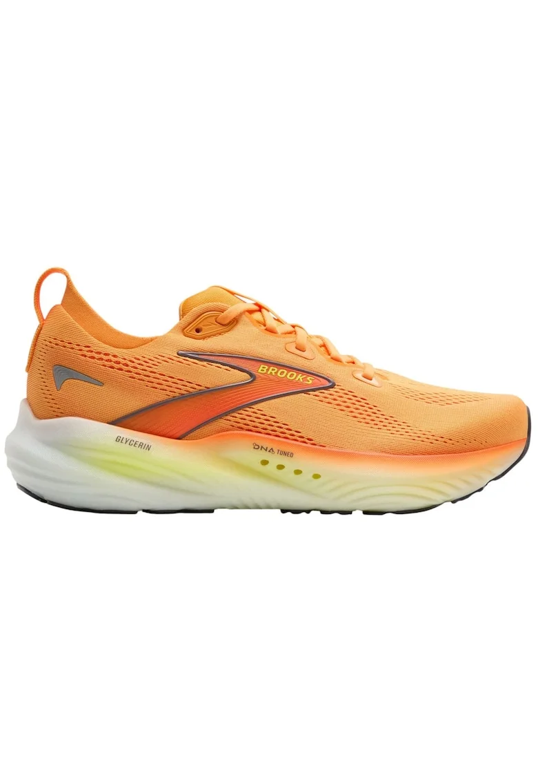 Pantofi alergare barbati  Glycerin 22 FW 2025, Portocaliu/Alb