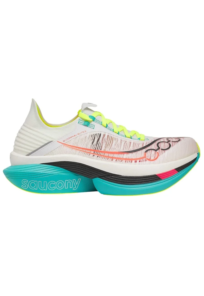 Pantofi alergare  Endorphin Elite 2 FW 2025, Alb/Verde lime