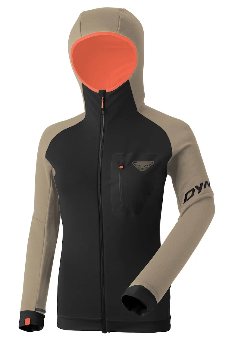 Jacheta dama  Radical Polartec FW 2025, Negru/Maro