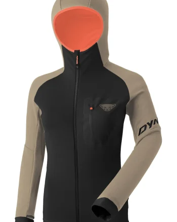 Jacheta dama  Radical Polartec FW 2025, Negru/Maro