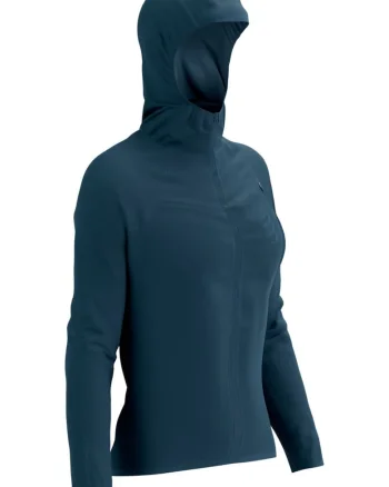 Jacheta impermeabila dama  Tempest Waterproof FW 2025, Albastru inchis