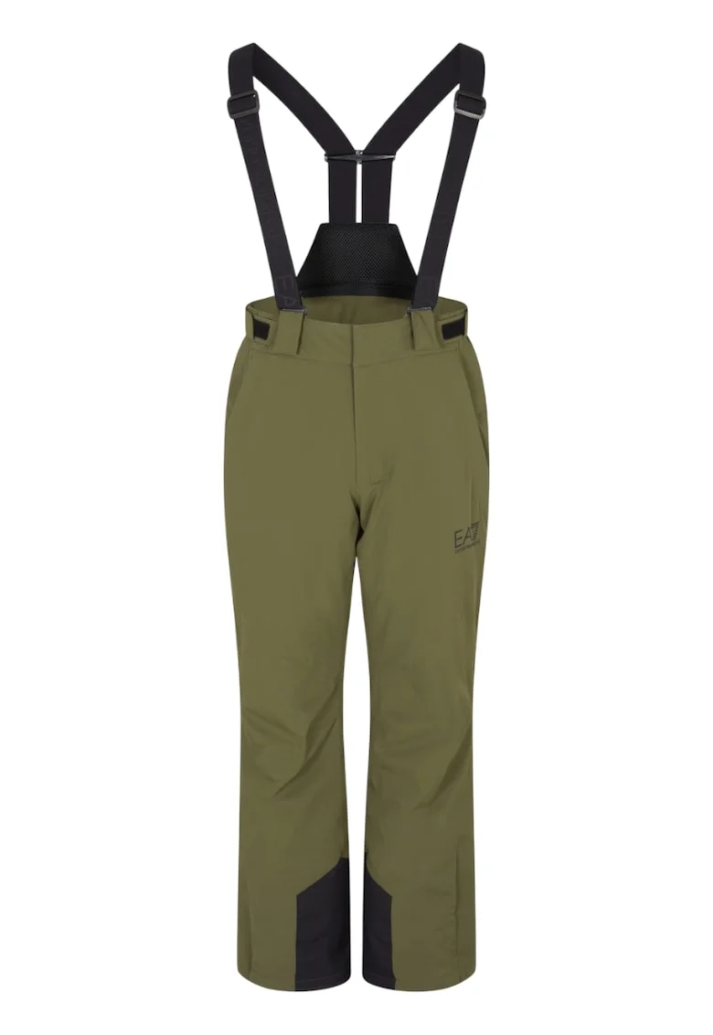 Pantaloni schi barbati EA7  Kitzbuhel Protectum7, Kaki