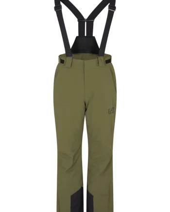 Pantaloni schi barbati EA7  Kitzbuhel Protectum7, Kaki