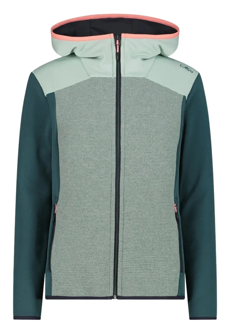 Jacheta dama  Woman Jacket Fix Hood 35M2986, Verde