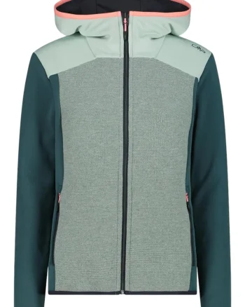 Jacheta dama  Woman Jacket Fix Hood 35M2986, Verde