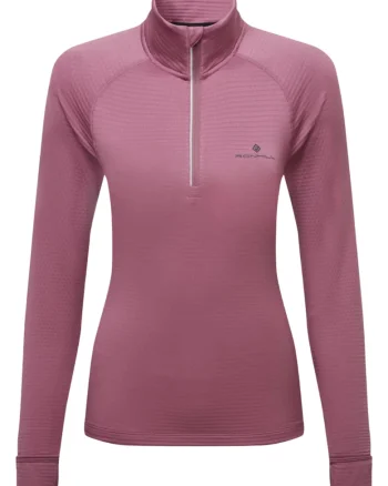 Bluza tehnica dama  Tech Winter 1/2 Zip FW 2025, Roz