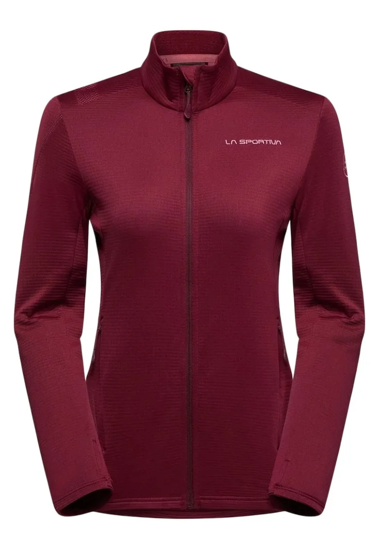 Fleece dama  Chill Thermal, Rosu inchis