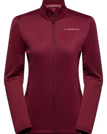 Fleece dama  Chill Thermal, Rosu inchis
