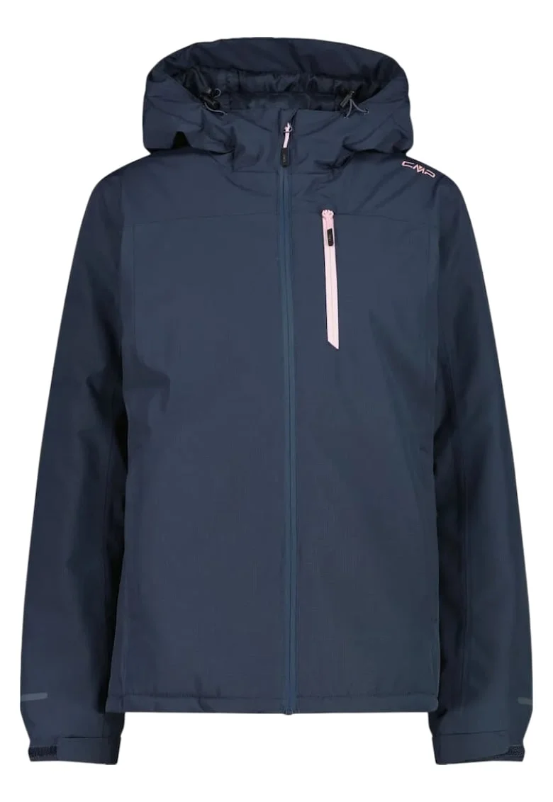Jacheta dama  Woman Jacket Fix Hood 35Z1446, Albastru inchis
