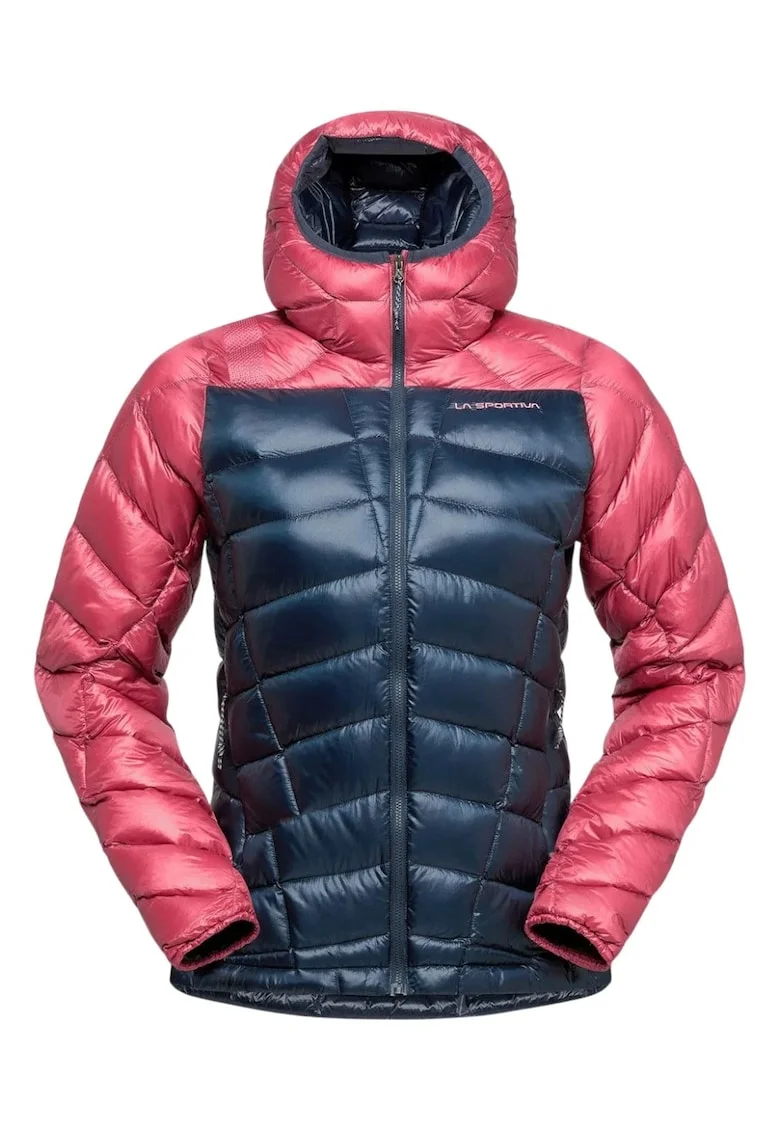 Jacheta puf dama  Lumina 200, Roz/Bleumarin