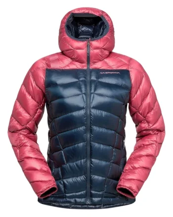 Jacheta puf dama  Lumina 200, Roz/Bleumarin