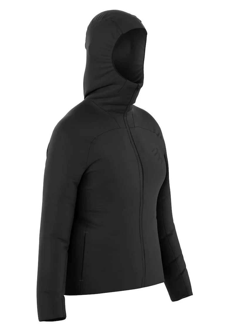 Jacheta lana dama  Into The Wool 2.0 FW 2025, Negru