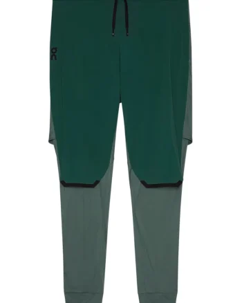Pantali alergare barbati On Weather FW 2025, Verde