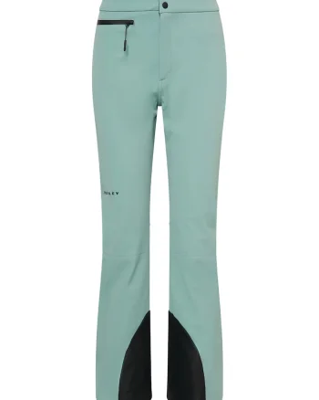 Pantaloni schi dama  Icicle Softshell, Verde/Negru