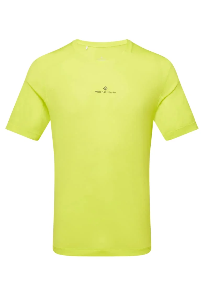 Tricou alergare barbati  Tech FW 2025, Galben