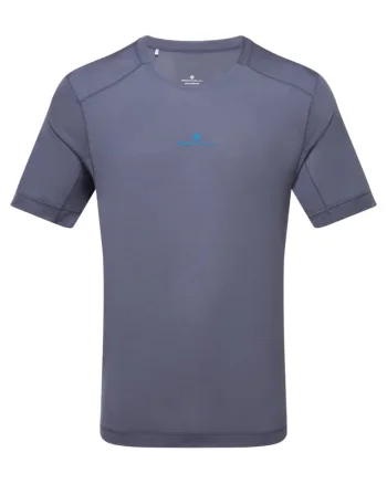 Tricou alergare barbati  Tech FW 2025, Gri
