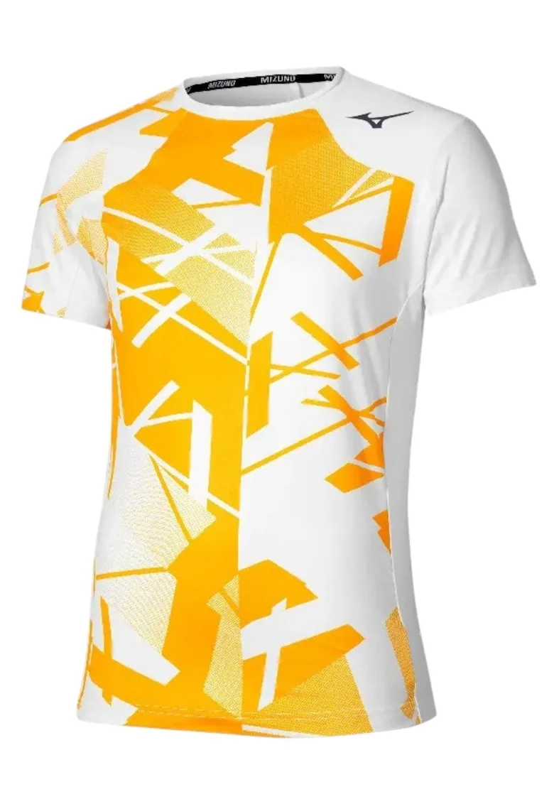 Tricou tenis barbati  DB Shadow Graphic FW 2025, Alb/Galben