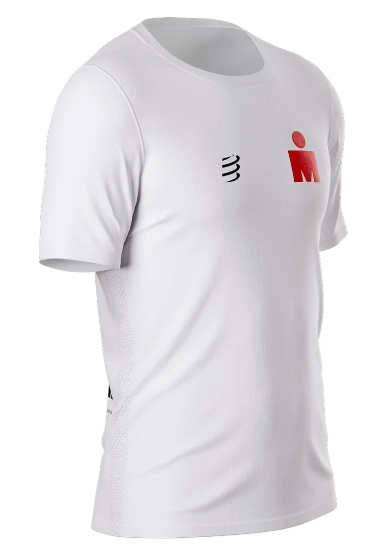 Tricou alergare barbati  Training - Editie Limitata Ironman 2025, Alb