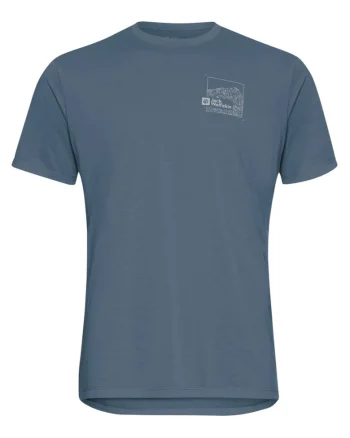 Tricou tehnic barbati  Vonnan Graphic FW 2025, Albastru