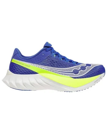 Pantofi alergare barbati  Endorphin Pro 4 FW 2025, Verde lime/Albastru