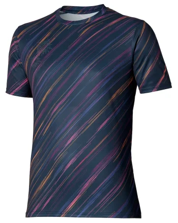 Tricou alergare barbati  Summer Pack QD FW 2025, Bleumarin