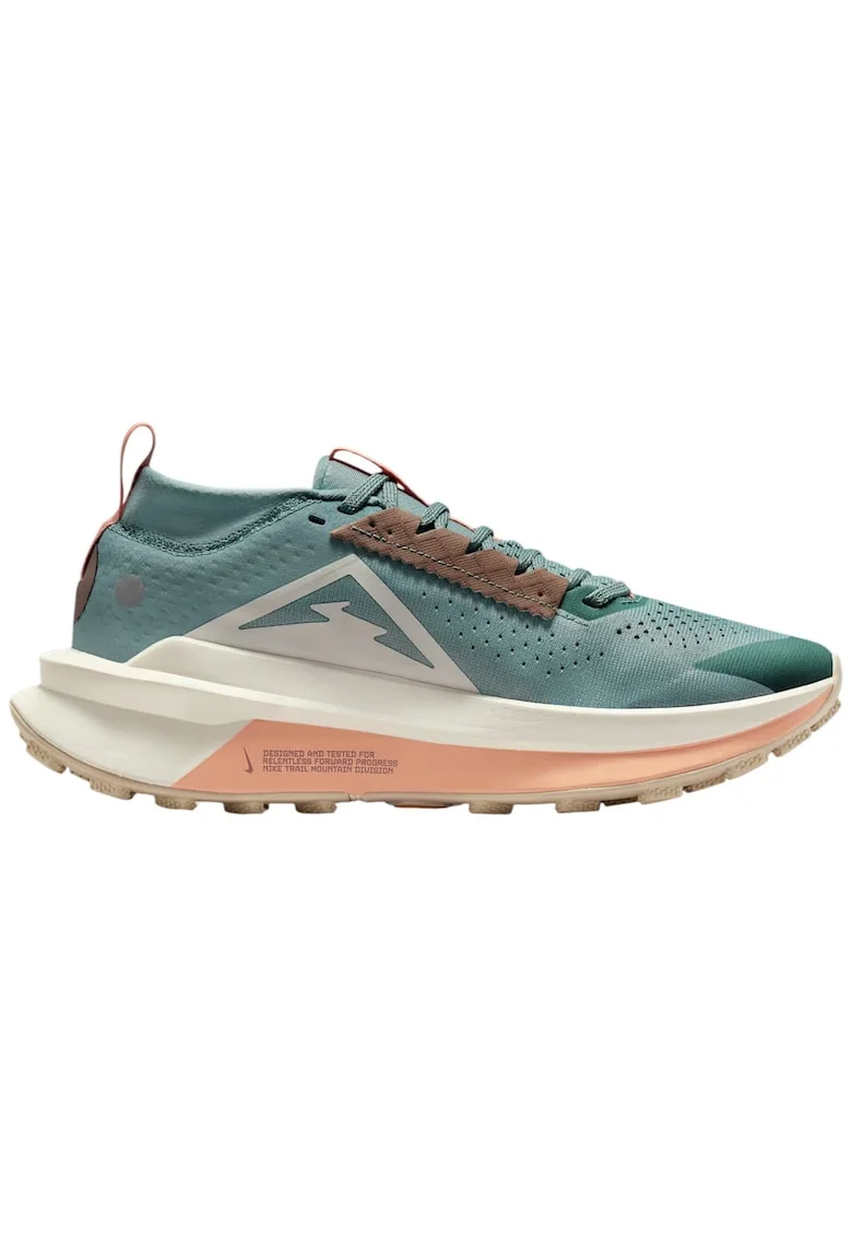 Pantofi alergare trail dama  ZoomX Zegama 2 FW 2025, Turcoaz/Roz