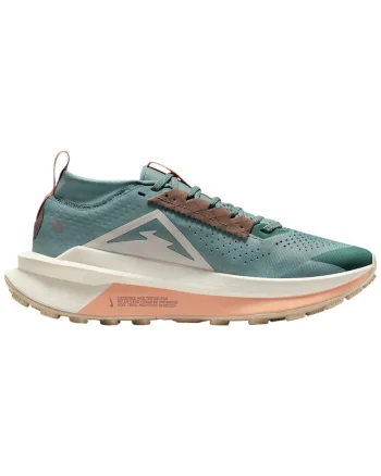 Pantofi alergare trail dama  ZoomX Zegama 2 FW 2025, Turcoaz/Roz