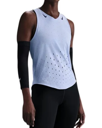 Maiou alergare dama  AeroSwift Dri-FIT ADV SS 2025, Albastru
