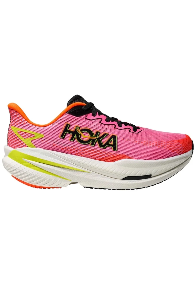 Pantofi alergare dama  Mach X 3, Alb/Roz