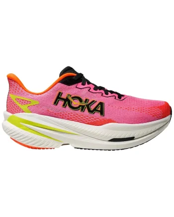 Pantofi alergare dama  Mach X 3, Alb/Roz