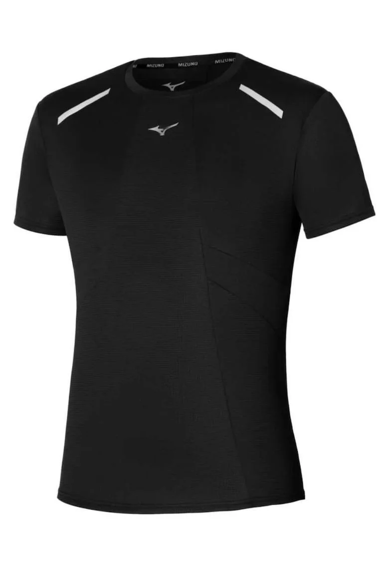 Tricou alergare barbati  DryAeroFlow SS 2025, Negru