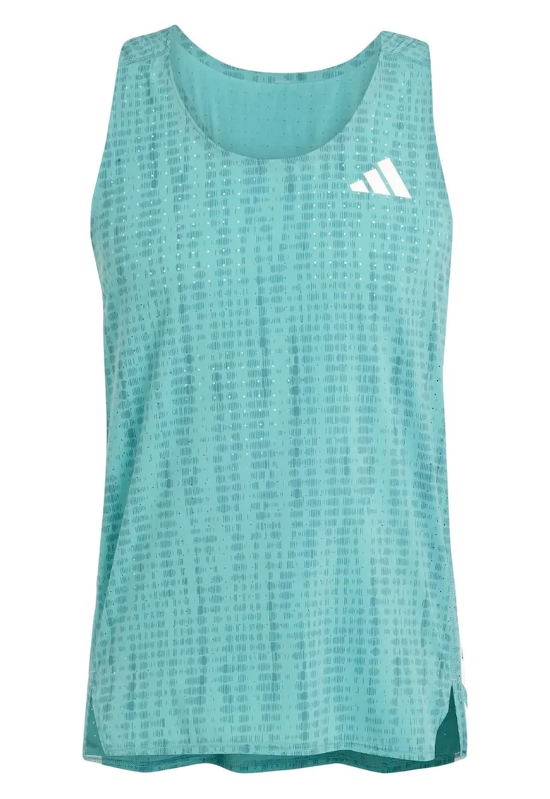 Maiou alergare barbati  Adizero Snglt FW 2025, Turcoaz