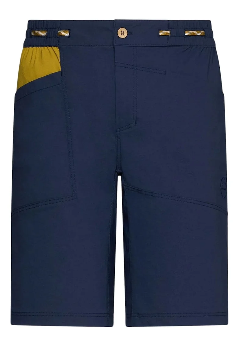 Pantaloni scurti escalada barbati  Talus SS 2025, Galben/Bleumarin