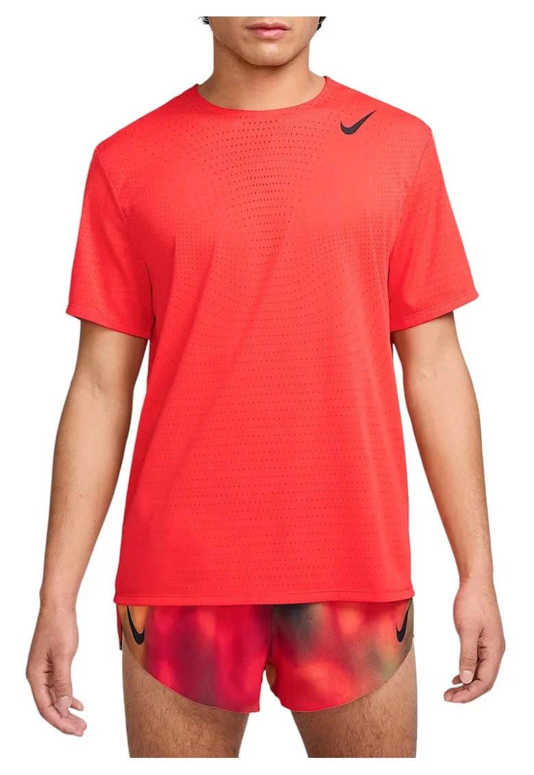 Tricou alergare barbati  AeroSwift Dri-FIT ADV SS 2025, Rosu