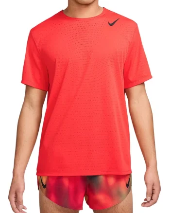 Tricou alergare barbati  AeroSwift Dri-FIT ADV SS 2025, Rosu
